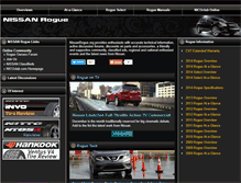 Tablet Screenshot of nissanrogue.org